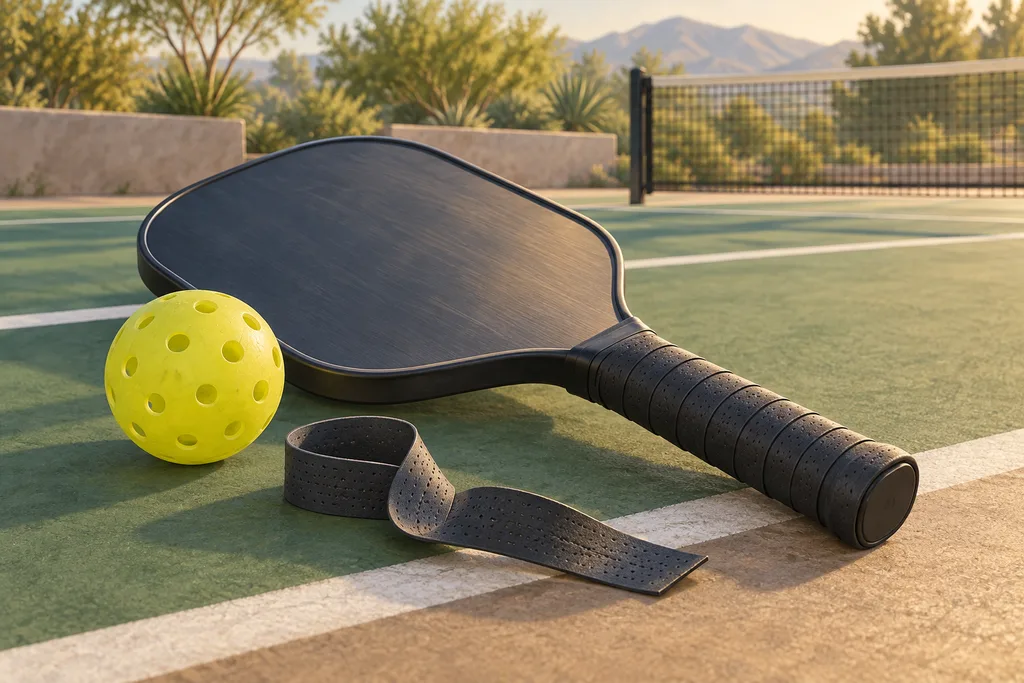 Illustration de l'article « Grip, surgrip et règlement : ce qui est autorisé sur une raquette de pickleball »